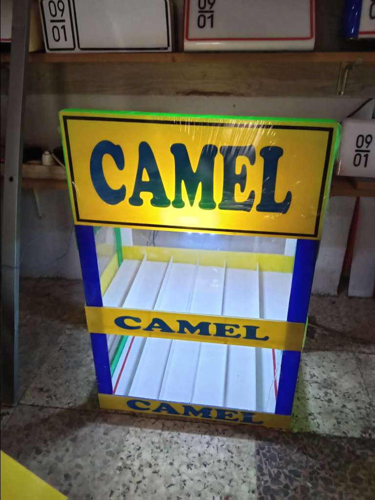 Présentoir tabac lumineux 