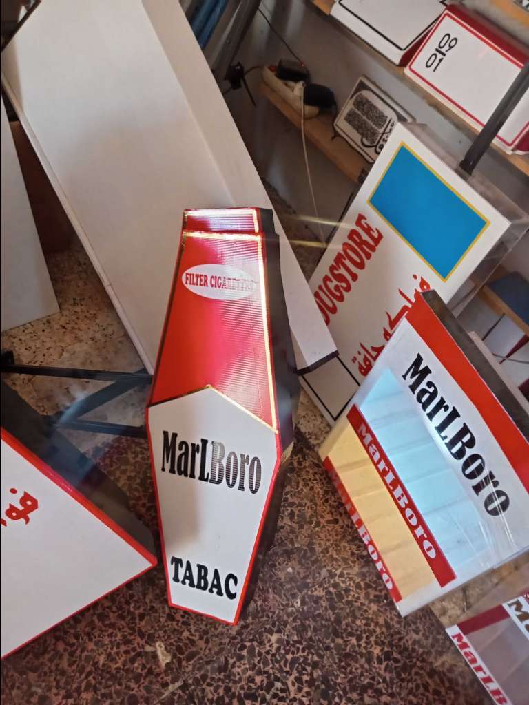 Présentoir tabac lumineux 