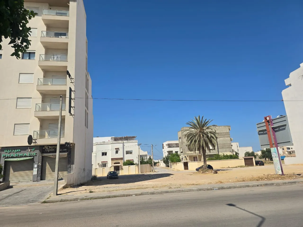 Terrain 850m² et 450m² Autorisé R+8 à Sahloul