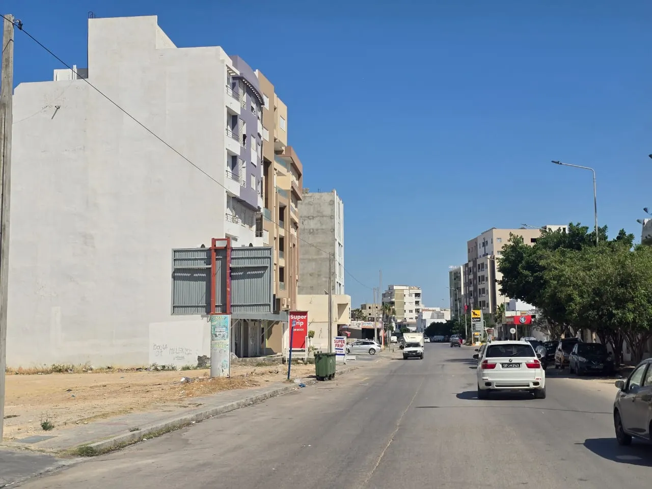 Terrain 850m² et 450m² Autorisé R+8 à Sahloul