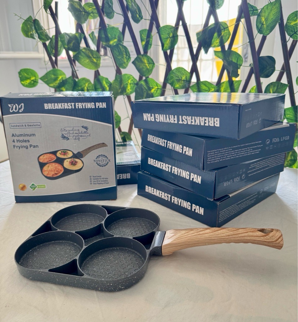 poêle antiadhésif 4 tasses rond  