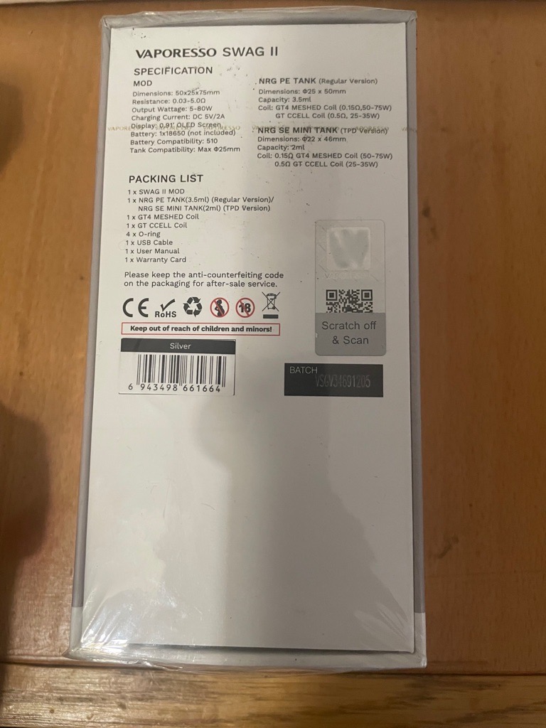 Vaporesso swag 2