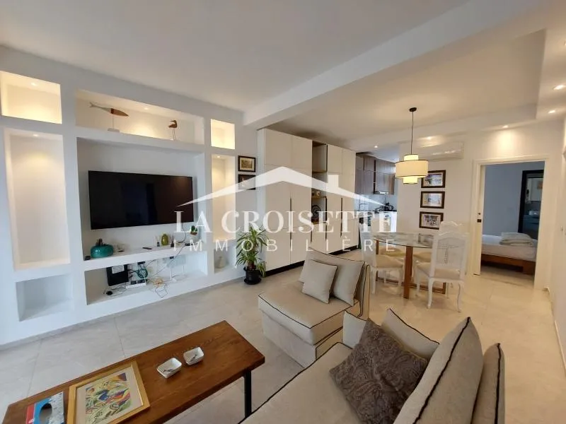 Appartement s2 meublé pieds dans l'eau à La Marsa MAL1985