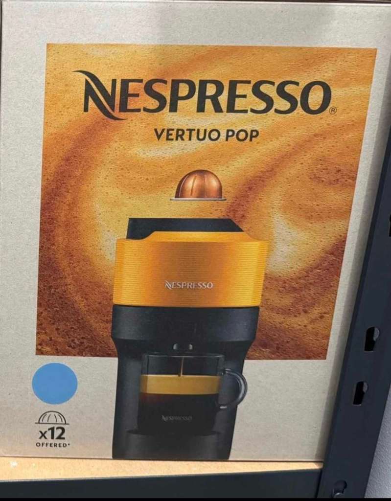 Machine à café à capsules Nespresso Vertuo Pop