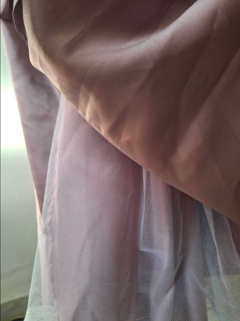 Robe soirée violet clair pastel