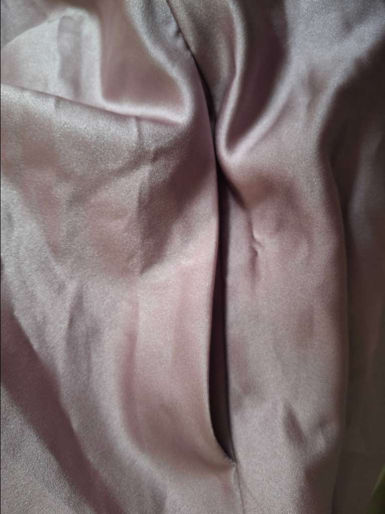 Robe soirée violet clair pastel