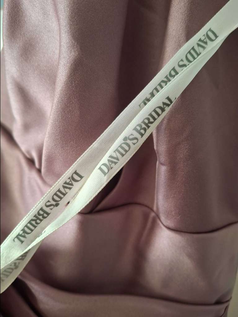 Robe soirée violet clair pastel