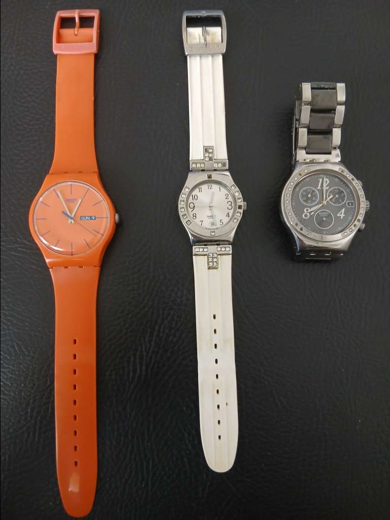 3 montre swatch originale pour femme