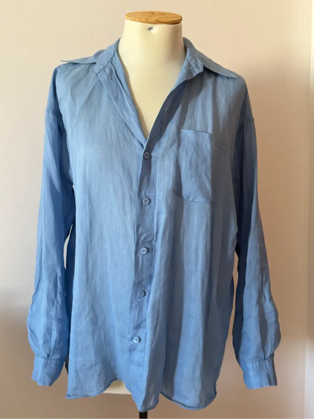 Chemise bleue ZARA