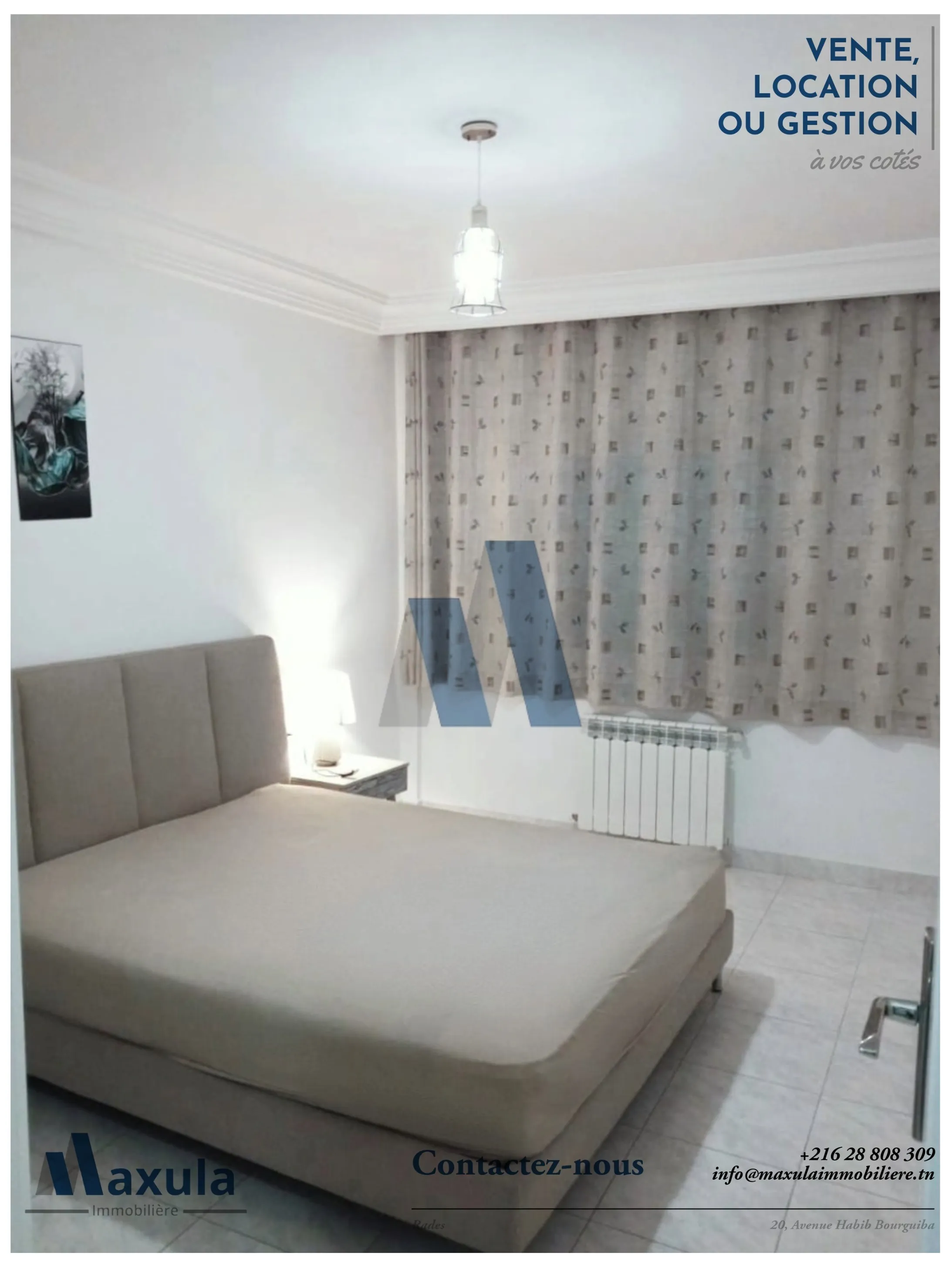 À VENDRE MAISON R+1 AVEC REZ COMMERCIAL DANS LE CENTRE DE BEN AROUS