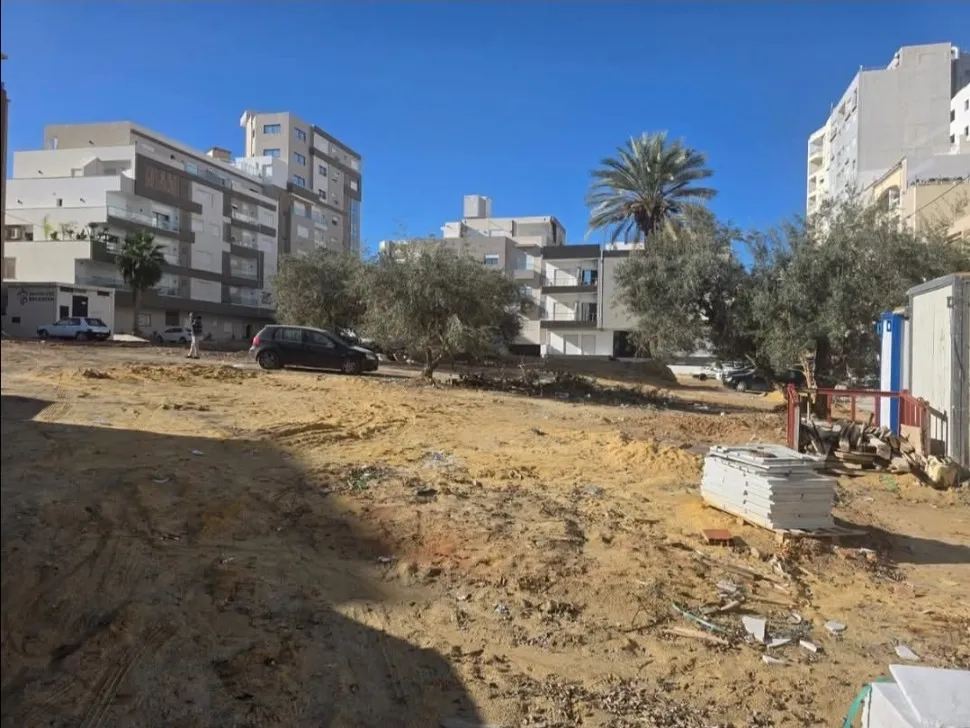 Terrain 630 m2 de R+8 à sousse pré riadh palm