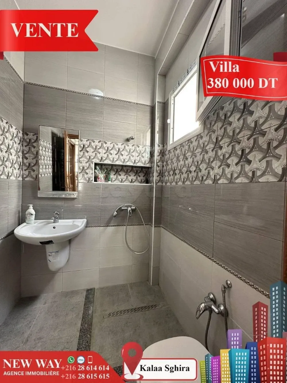 Villa Sur un Axe Principale à kalàa Sghira