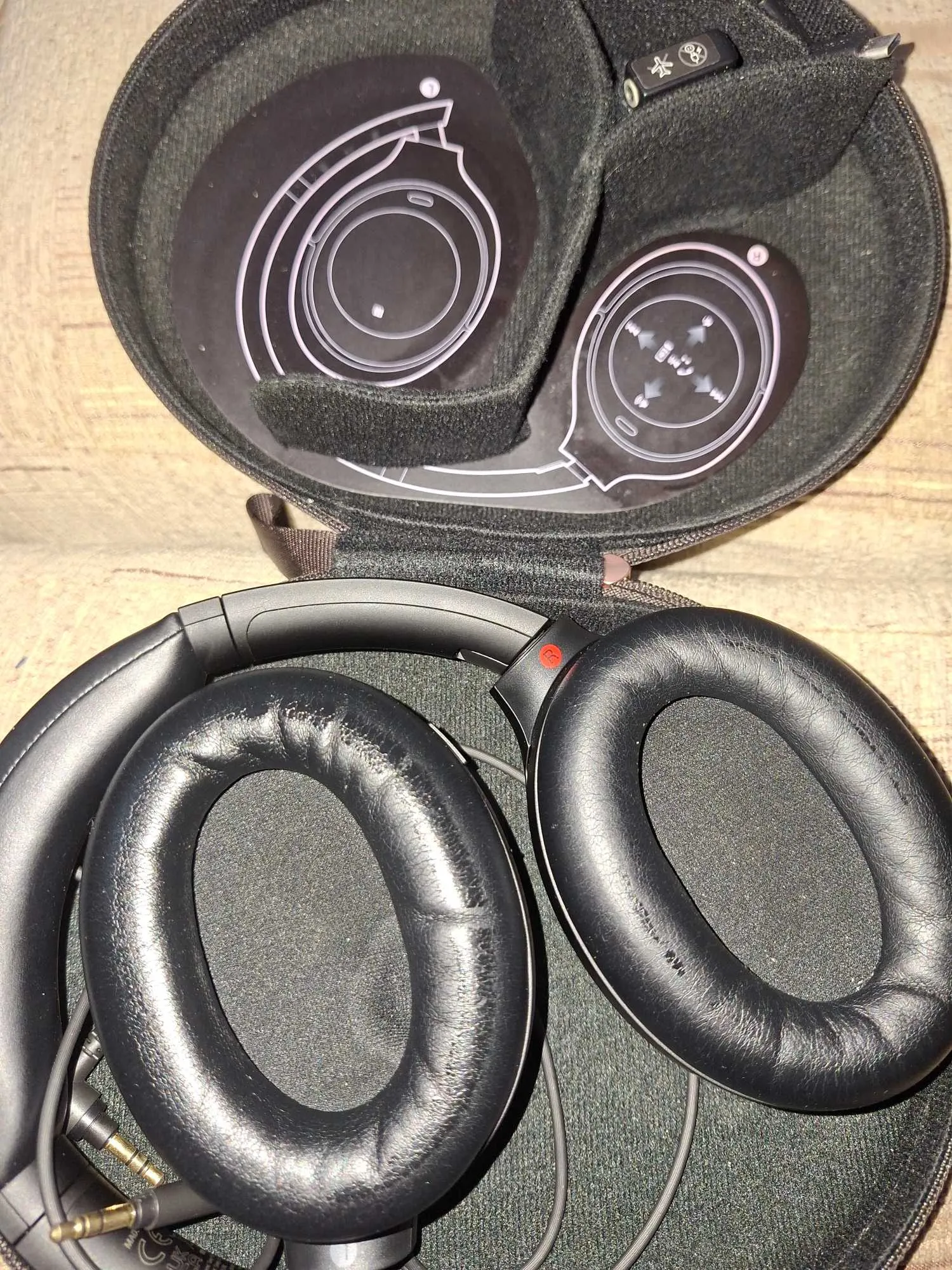 Casque sony 1000xm4 noir reduction de bruit