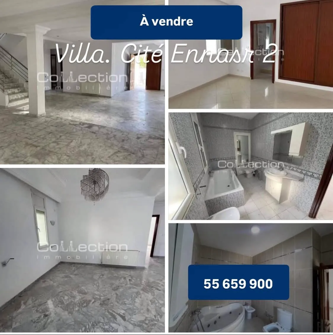 A Vendre une Villa à Ennaser 2