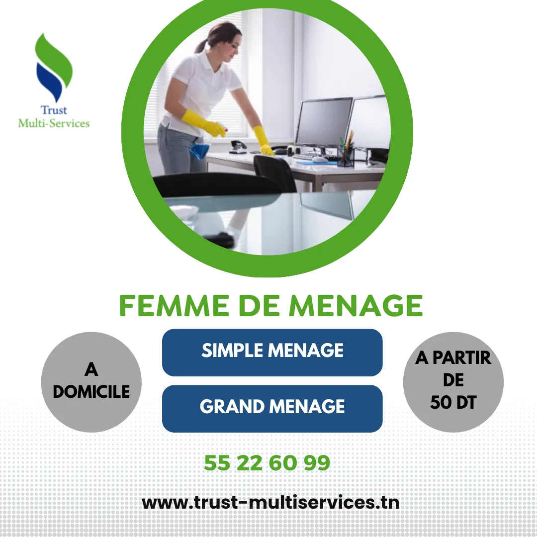 DES FEMMES DE MENAGE PAR JOUR A BORJ LOUZIR