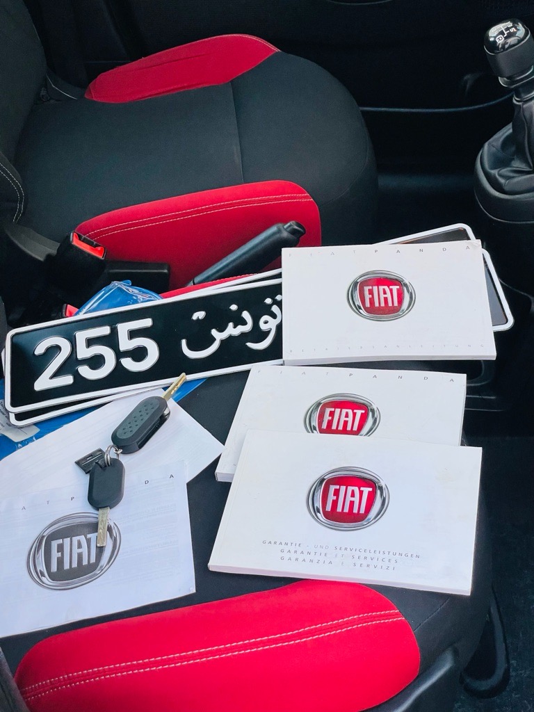 FIAT PANDA 🖤  اخر سيري
