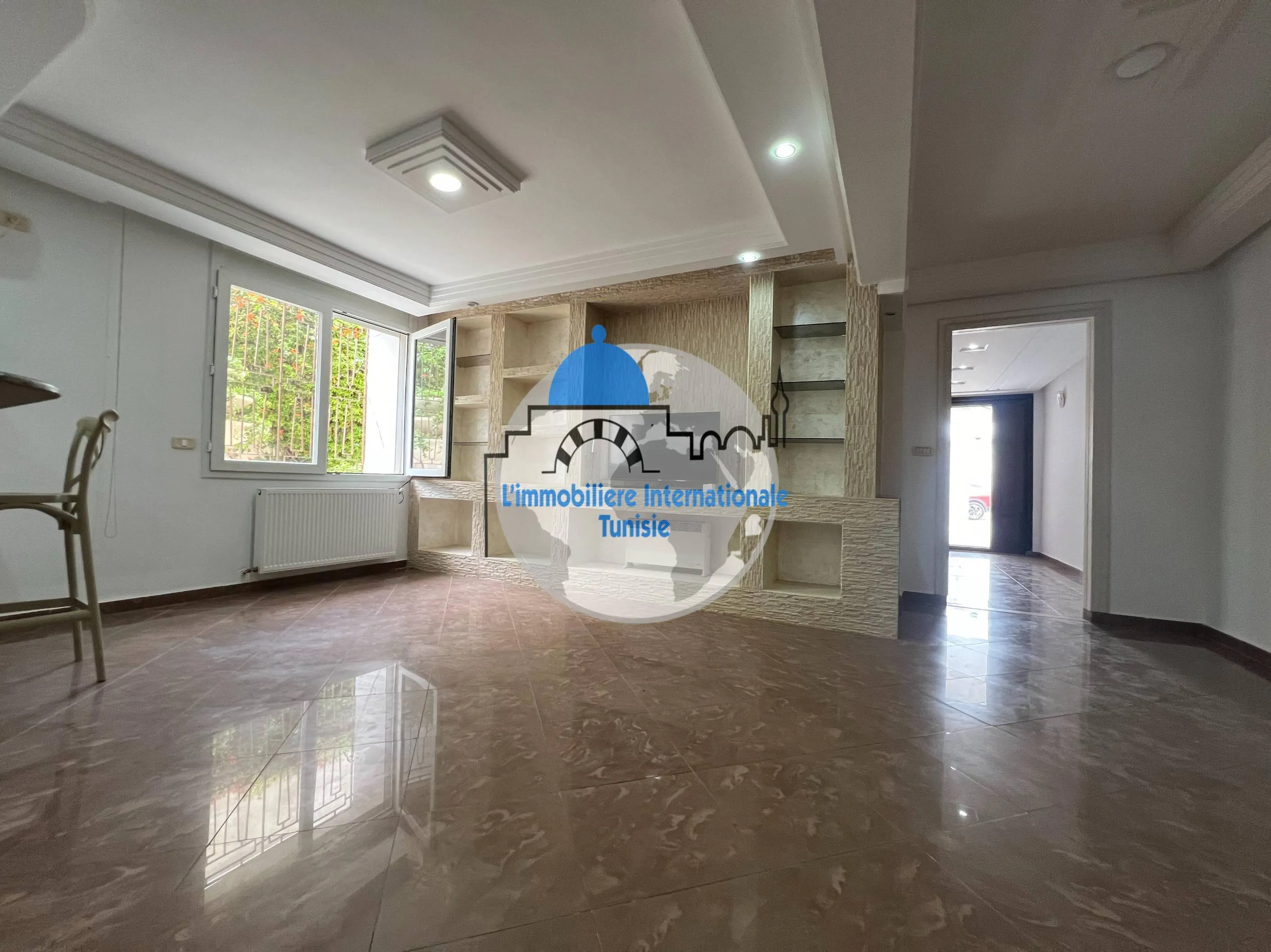 Appartement S+2 au RDC à louer - à khzema Est