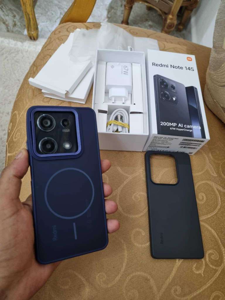 redmi note 14s ram 8g+4g stockage 256g 

