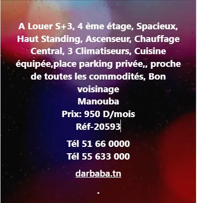 a louer S+3