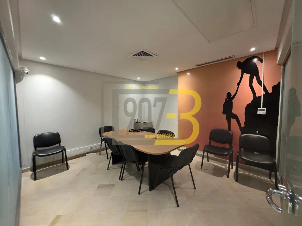 À louer – Bureau de standing à Mohamed V