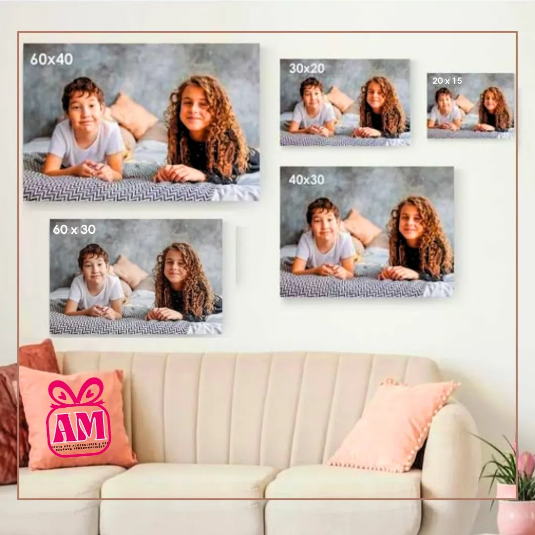 tableau personnalisé - idée cadeau anniversaire 