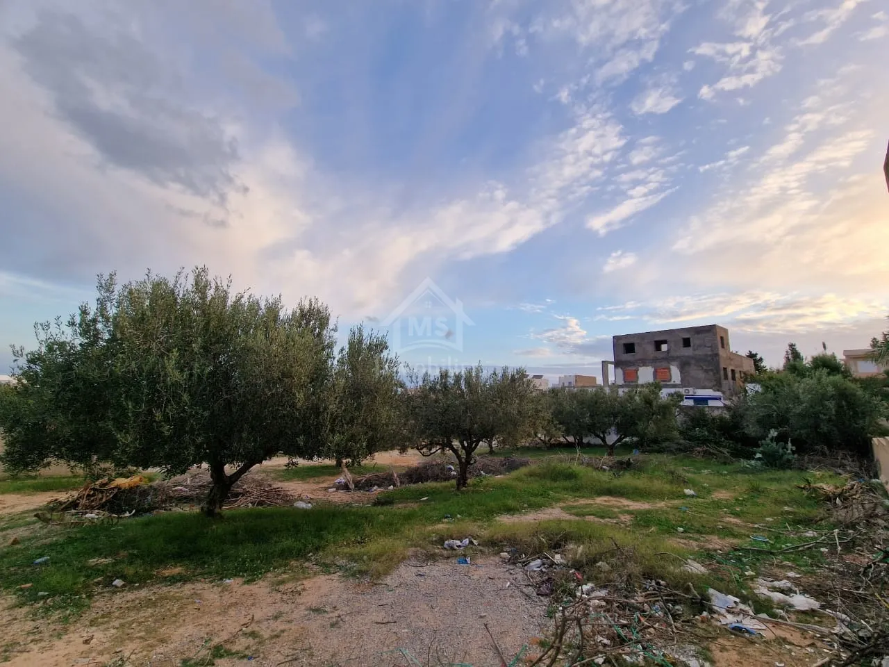 Terrain vue de mer de 1122 m² à vendre à Hammamet Nord 51355351