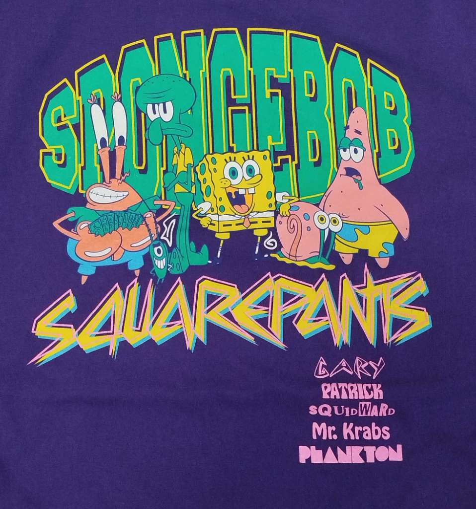 T-shirt spongebob