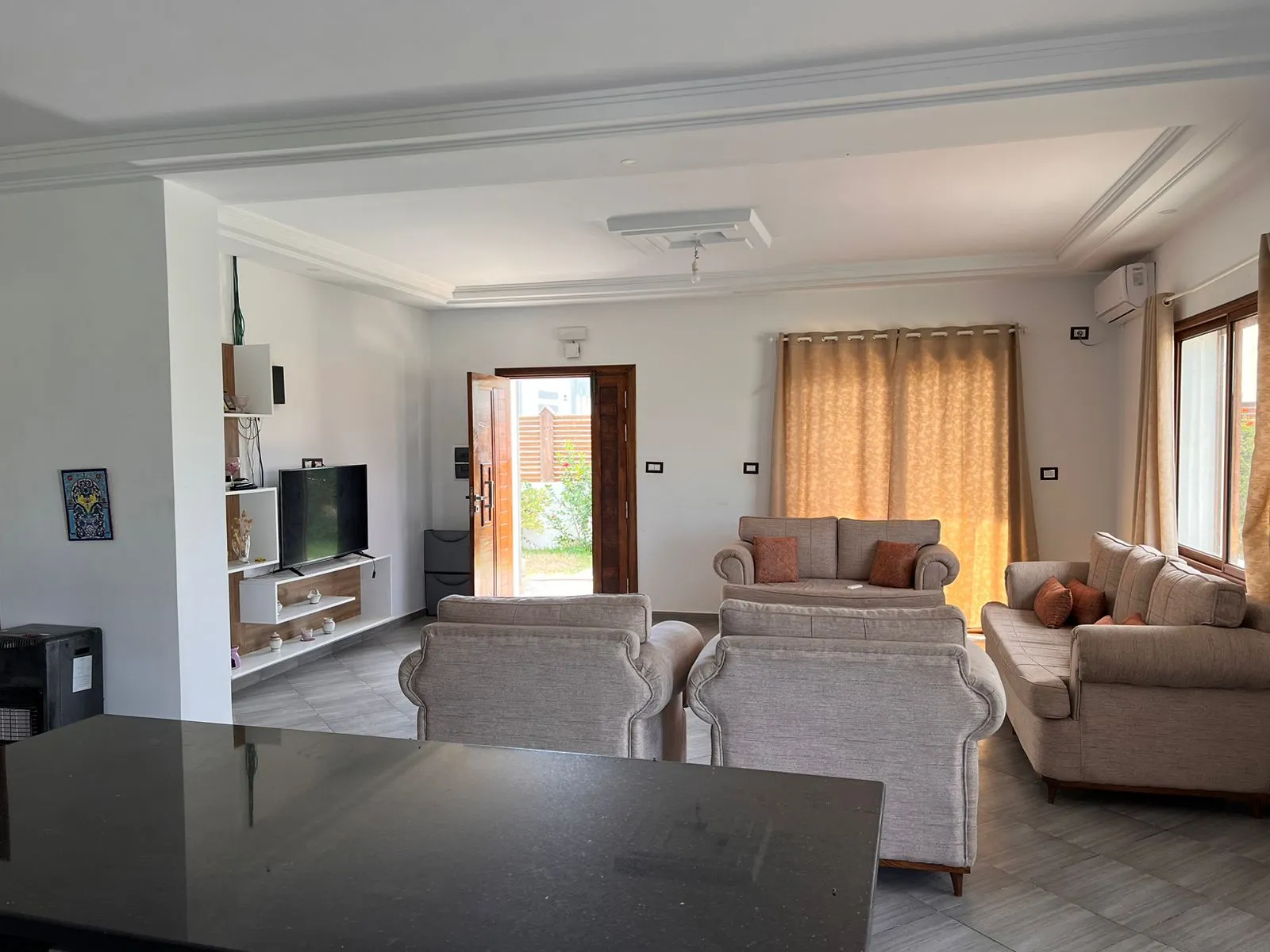 Une villa avec piscine à Kerkouane plage