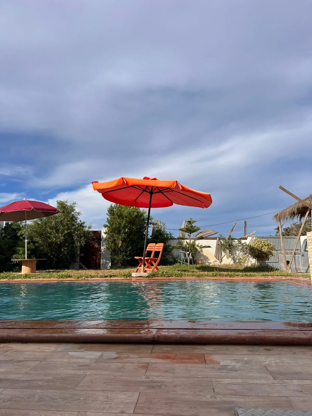 Une villa avec piscine à Kerkouane plage