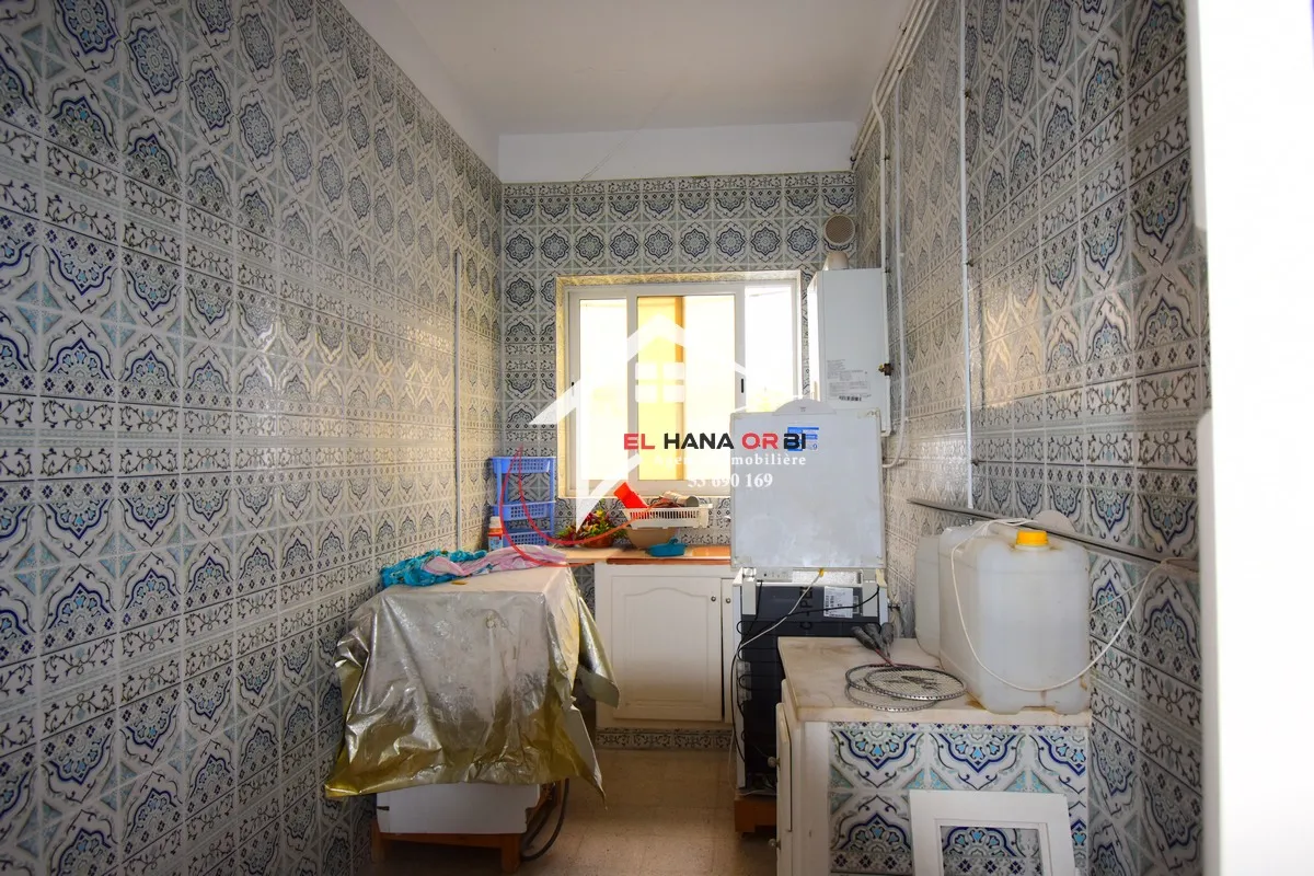 à louer RDC s+3 à l’année s+3 à ezzahra mahdia