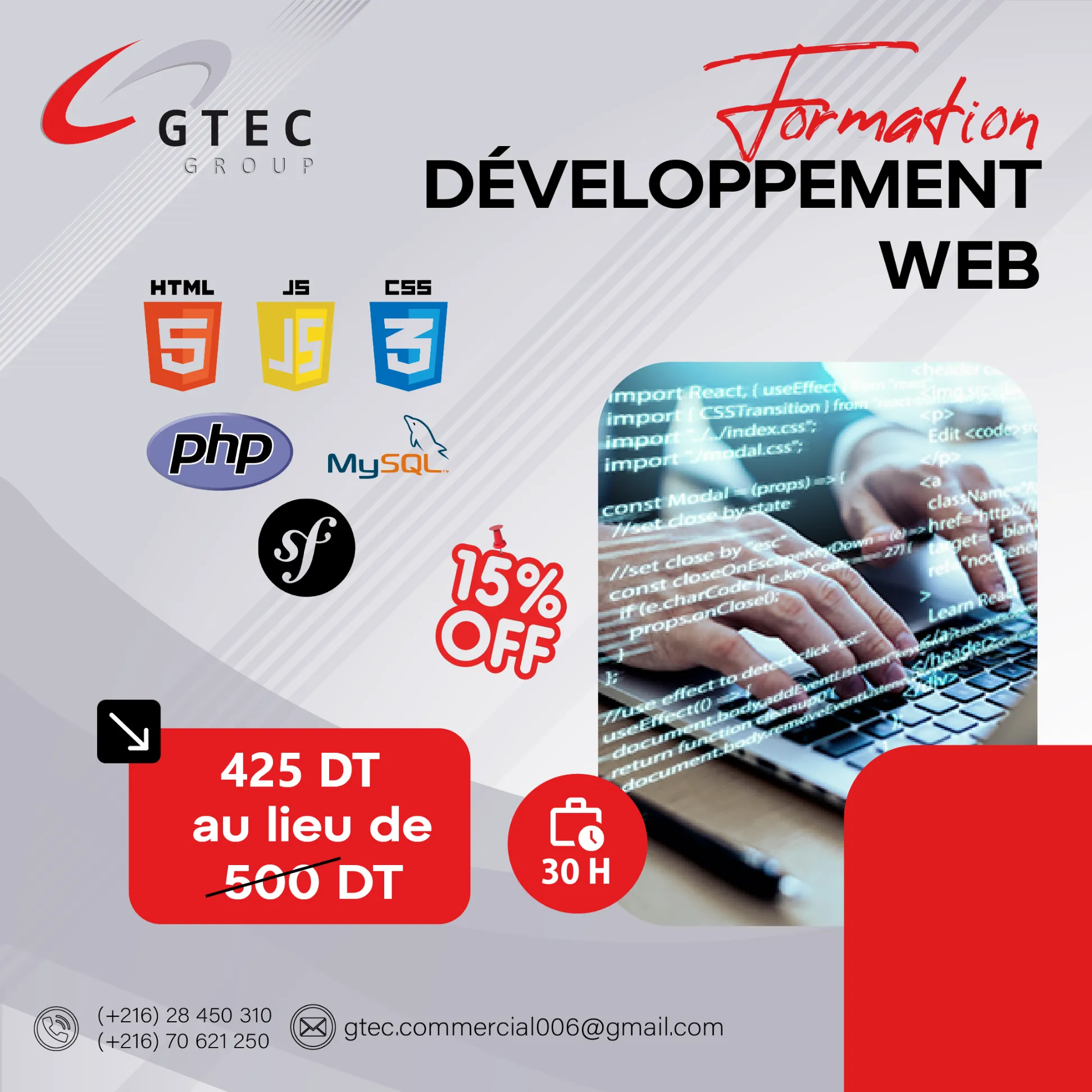 Devenez Développeur(se) Web Certifié(e) 