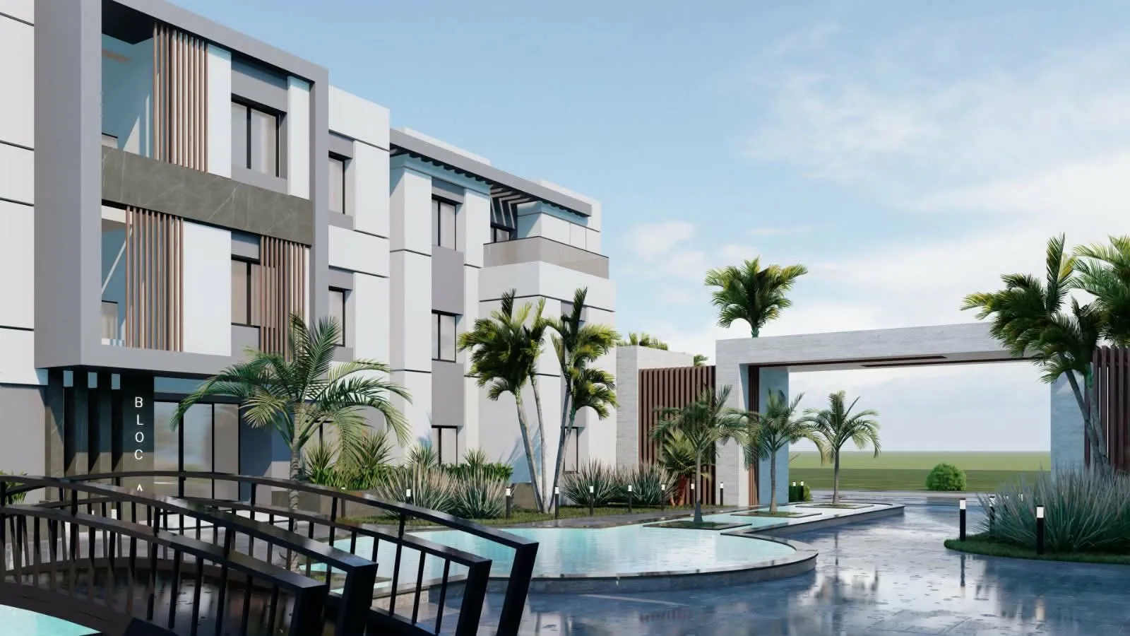 Résidence prestigieuse à la nouvelle Soukra