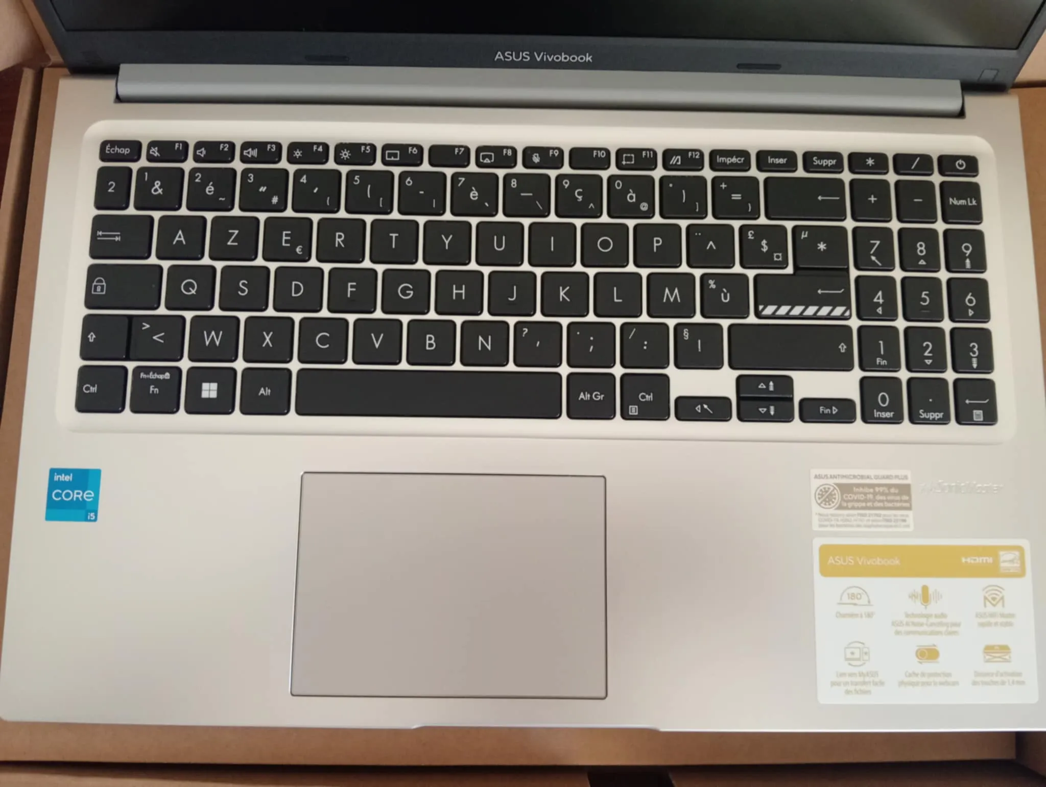 pc portable asus vivobook 15 jamais utulisé