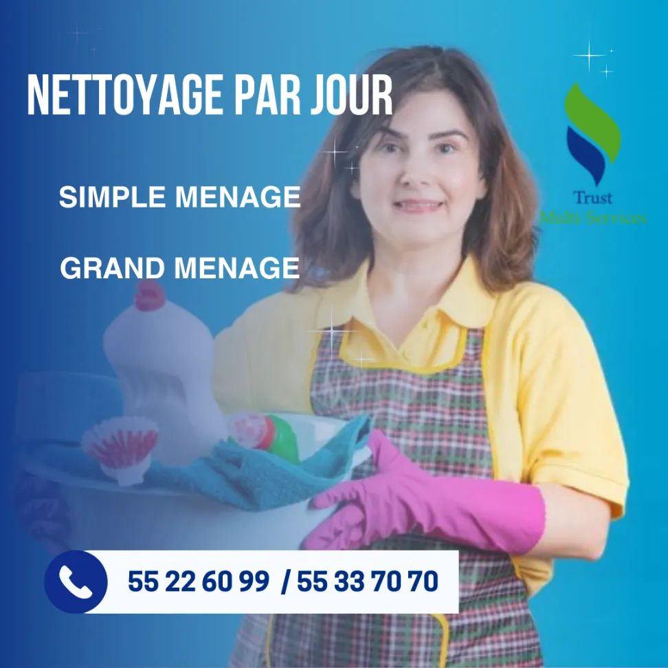 FEMME DE MENAGE PAR JOUR A EL MOUROUJ