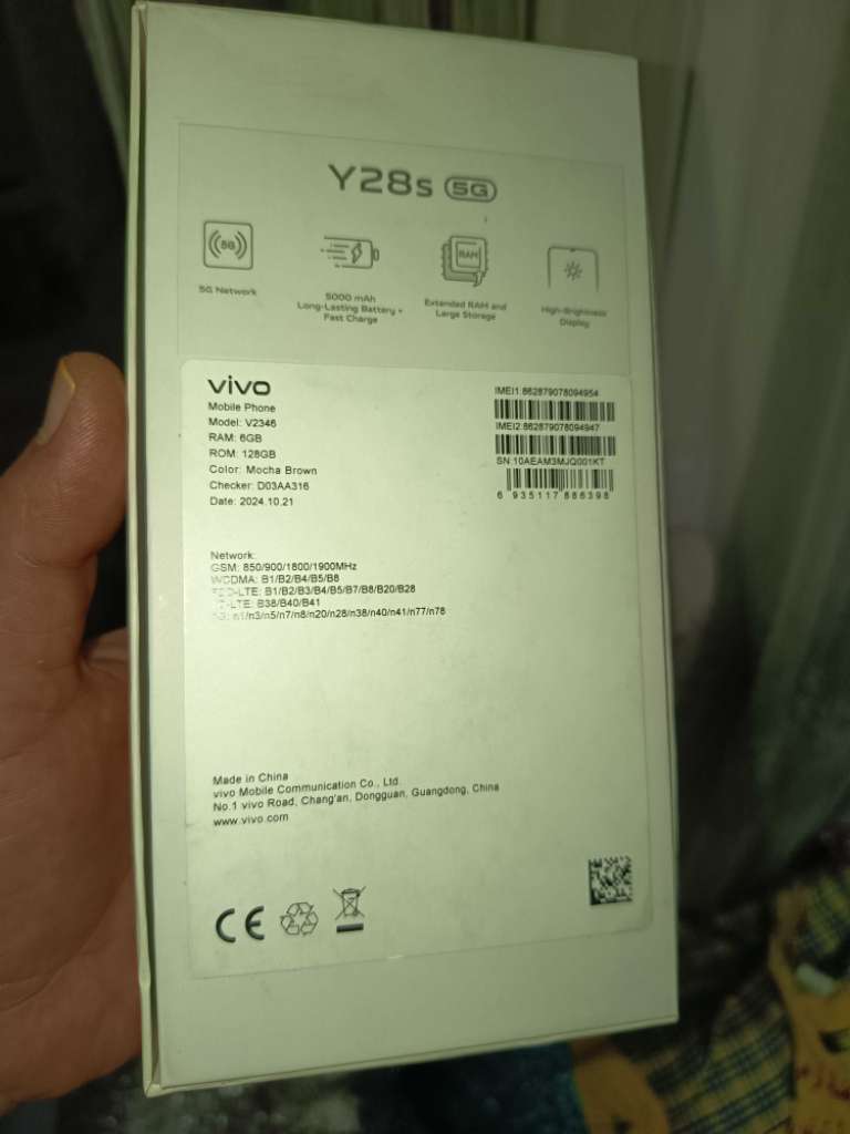 FORSA VIVO Y28S 5G 128/6+6