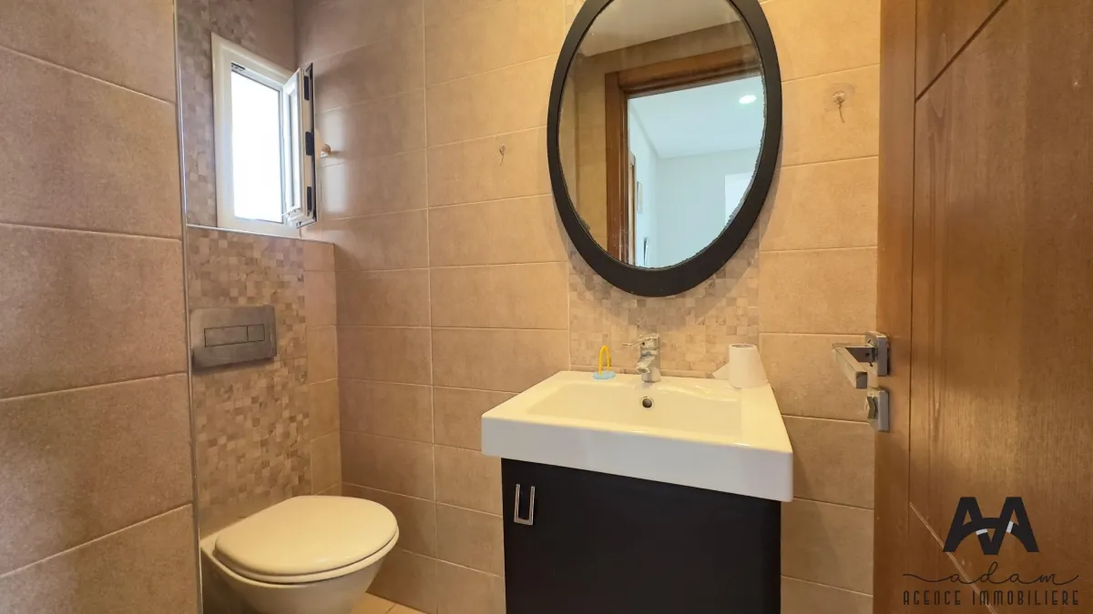 Location Appartement S+2 meublé à Mrezga, Nabeul