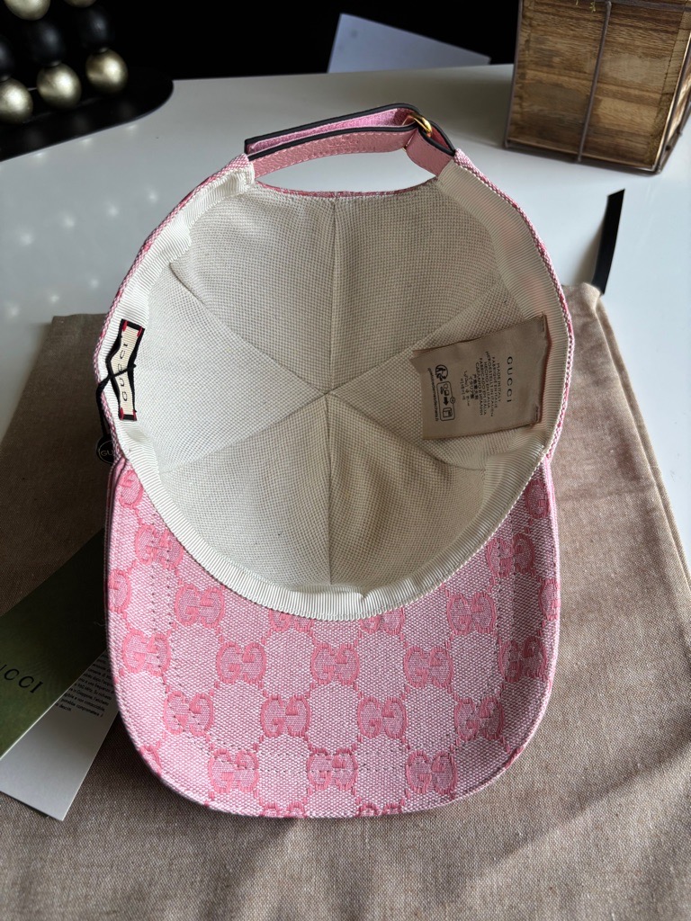 Casquette Gucci dubai rose 