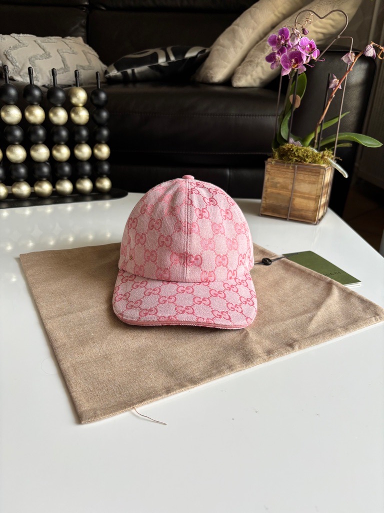 Casquette Gucci dubai rose 