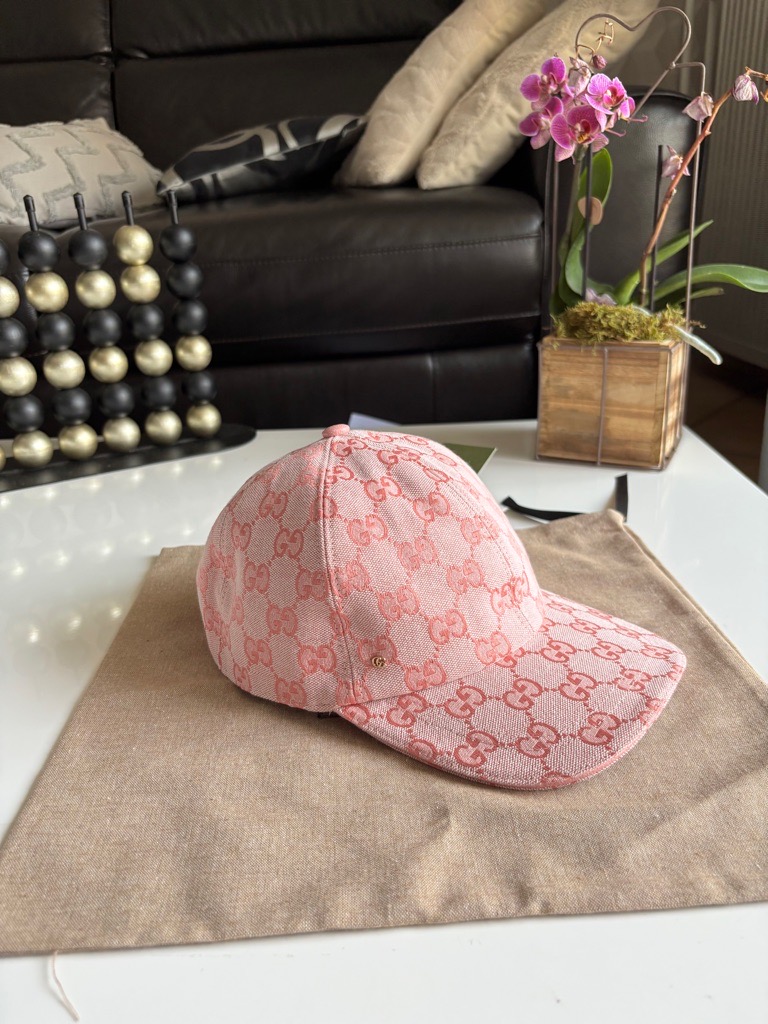 Casquette Gucci dubai rose 