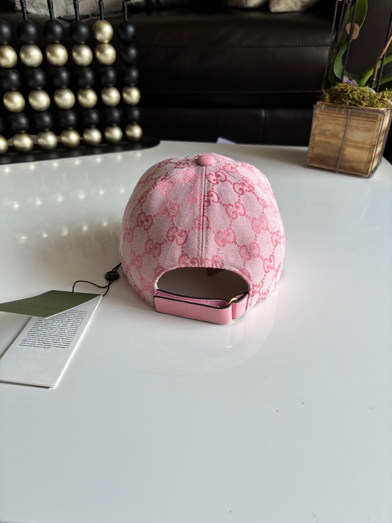 Casquette Gucci dubai rose 
