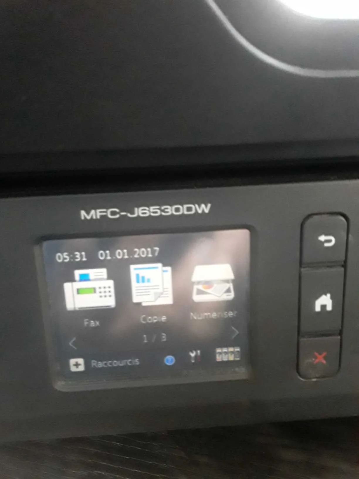 Imprimante multifonction 4 en1 jet d encre A3 et A4 brother MFC J6530 DW WIFI AVEC KIT 