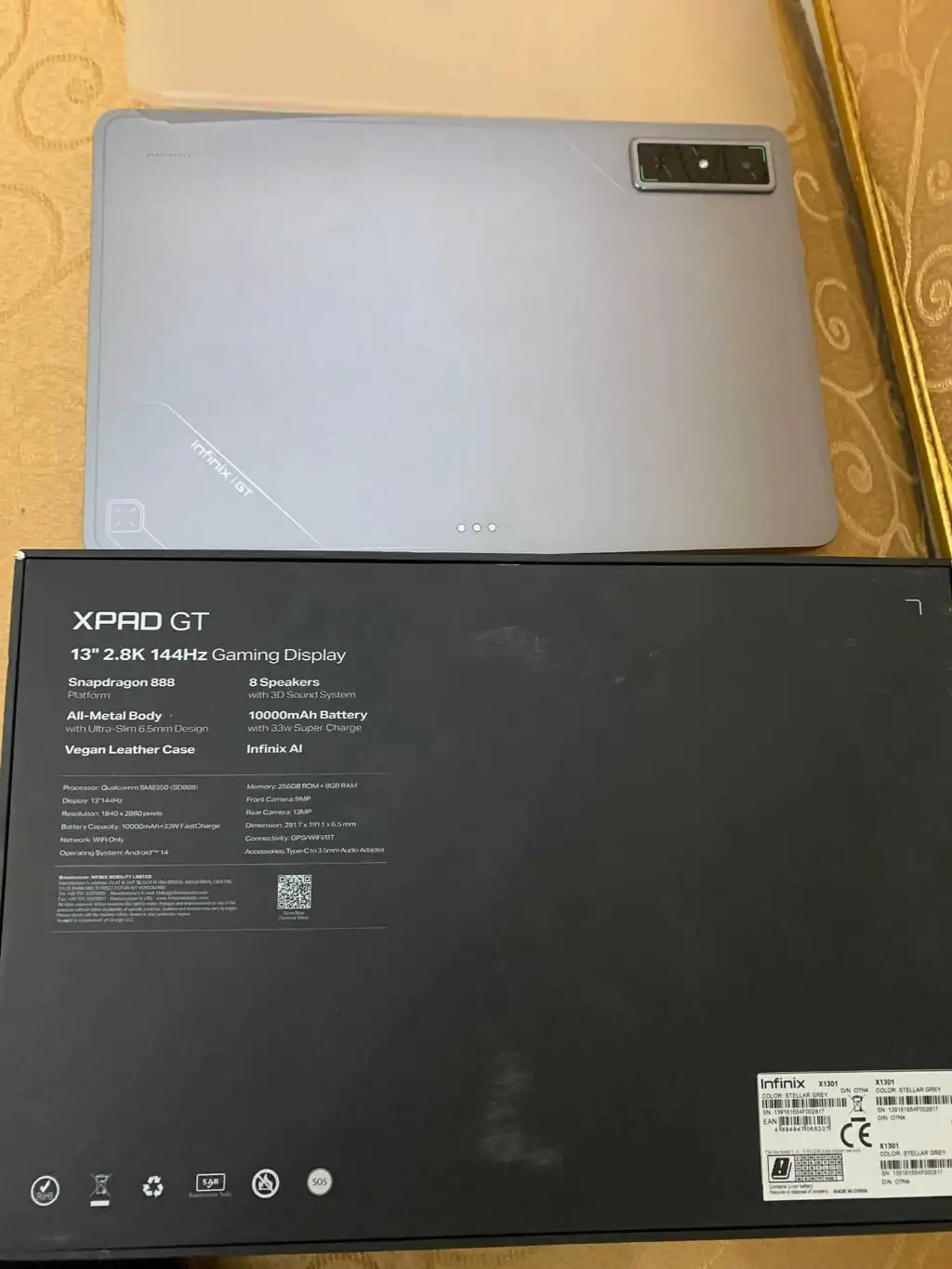 infinix xpad gt