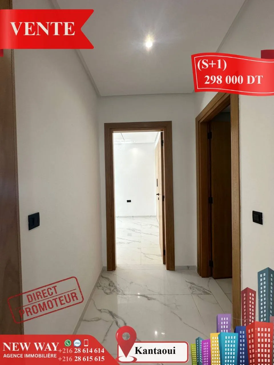 (S+1) à kantaoui, Direct Promoteur, Prés de la Mer