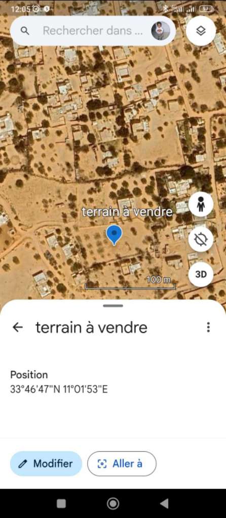 Terrain à jerba midoun Haddada 