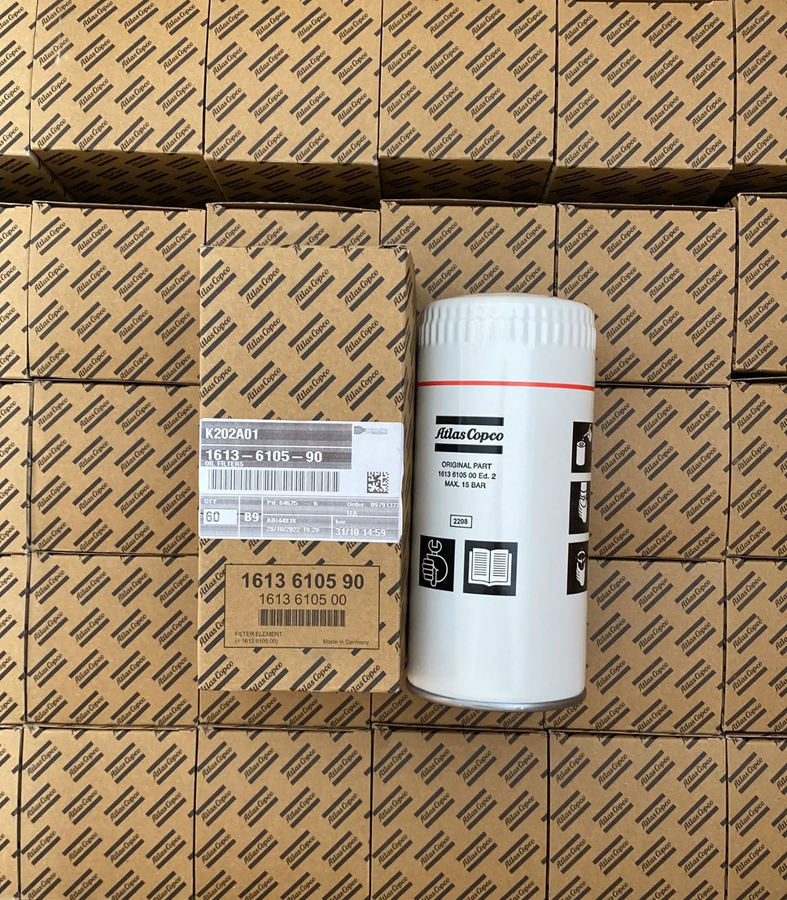 Atlas Copco oil filter