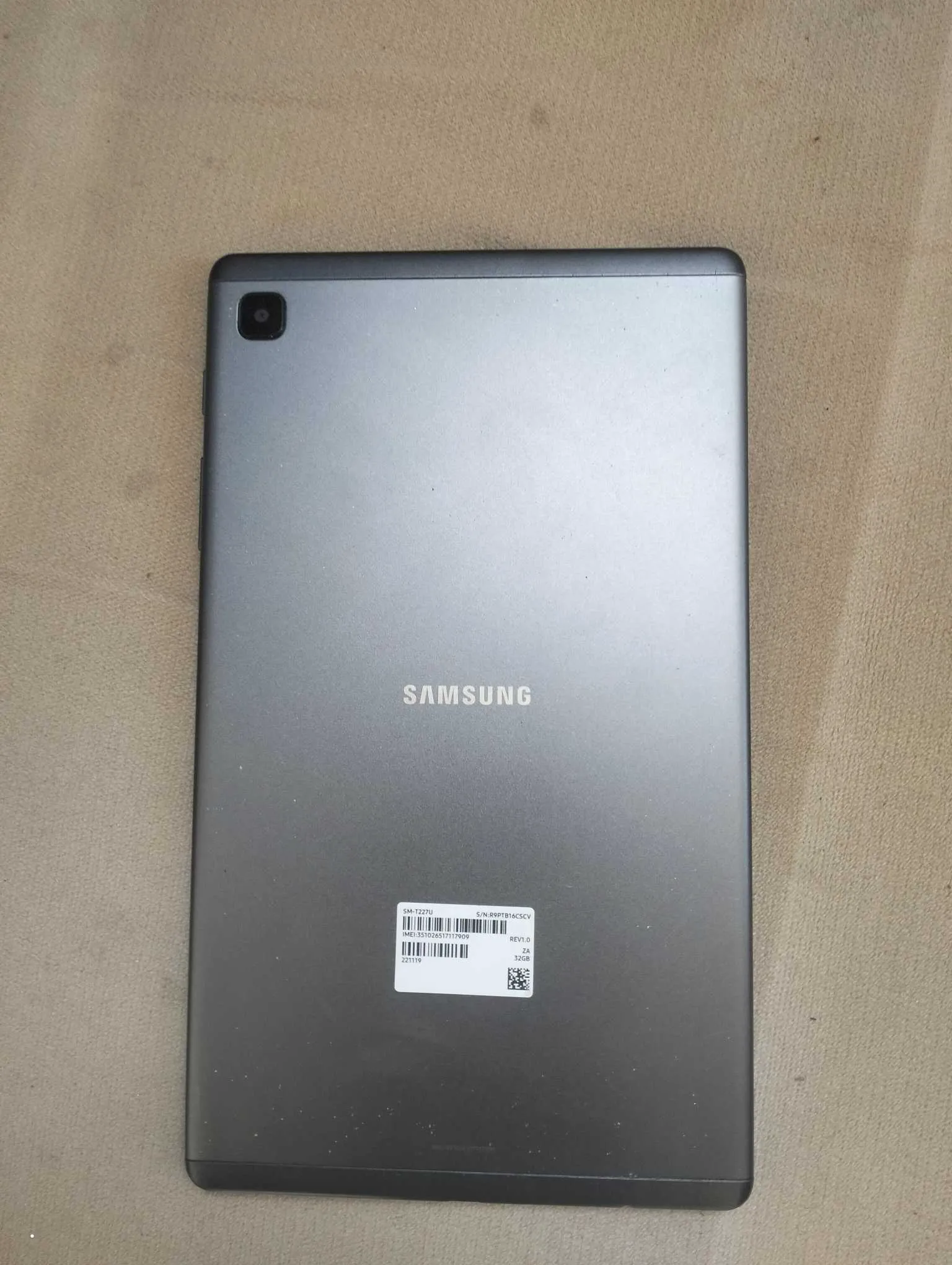 tablette Samsung en très bon état 