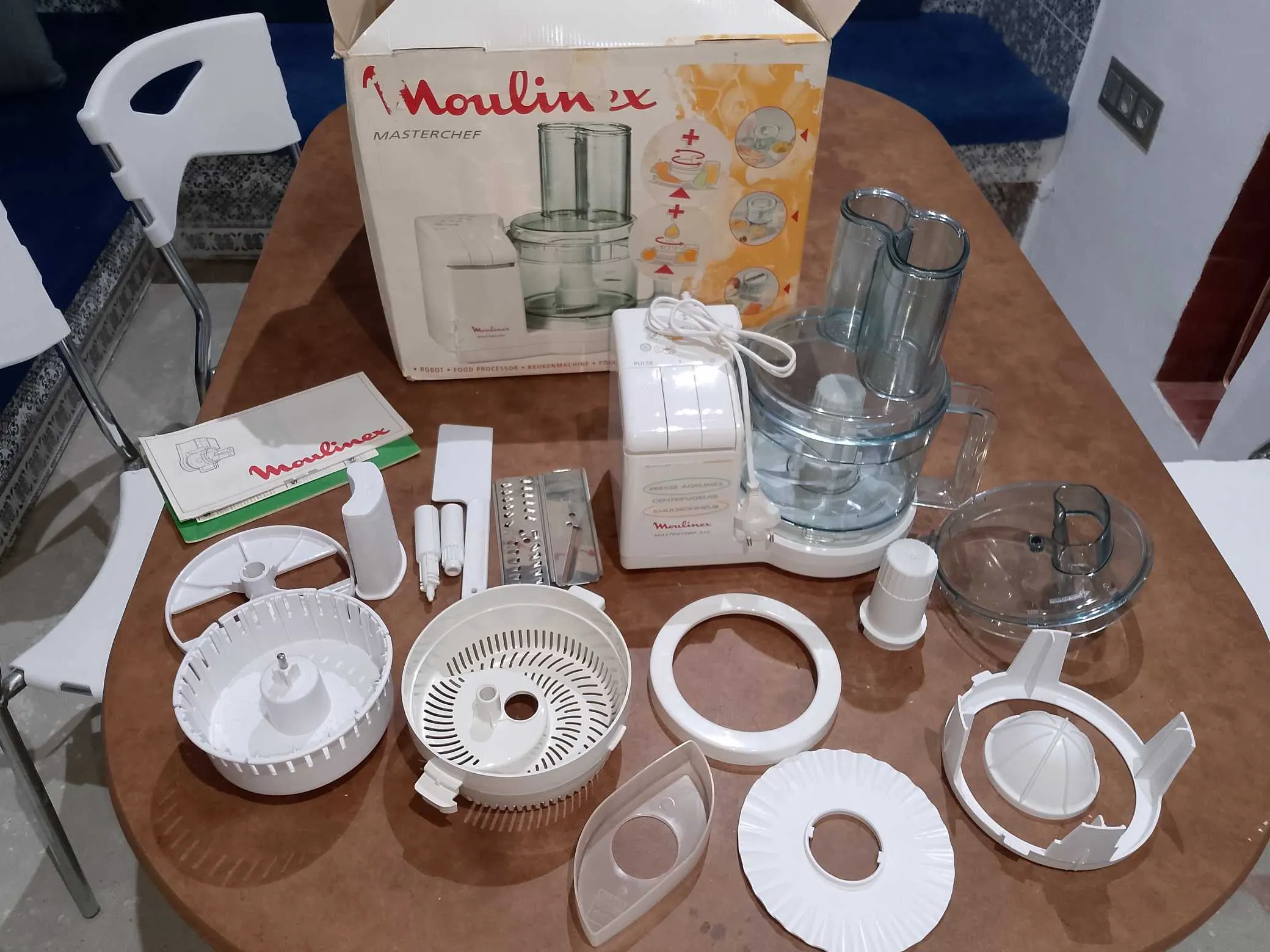 Robot cuisine multifonction moulinex masterchef neuve dans emballage