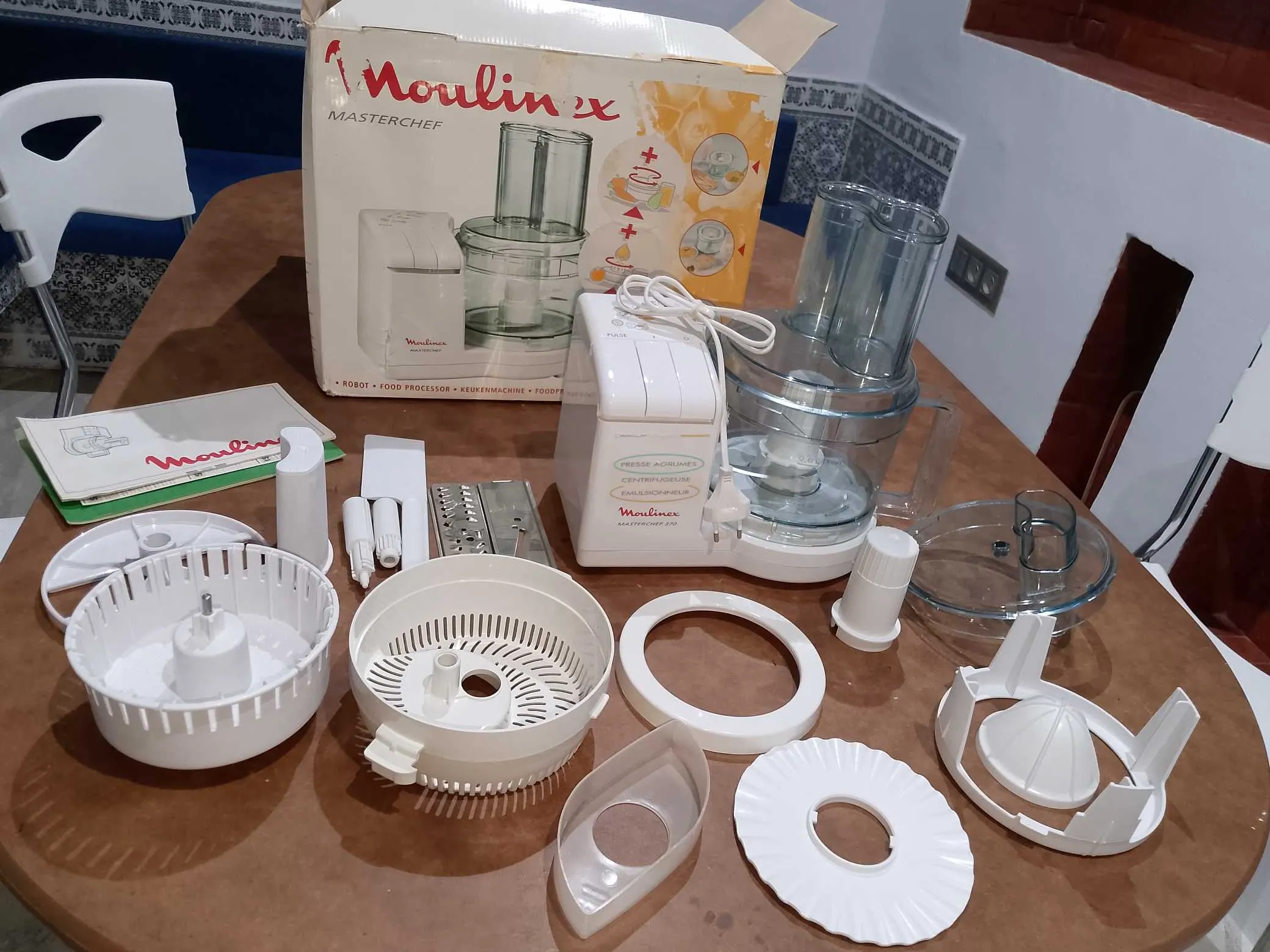 Robot cuisine multifonction moulinex masterchef neuve dans emballage