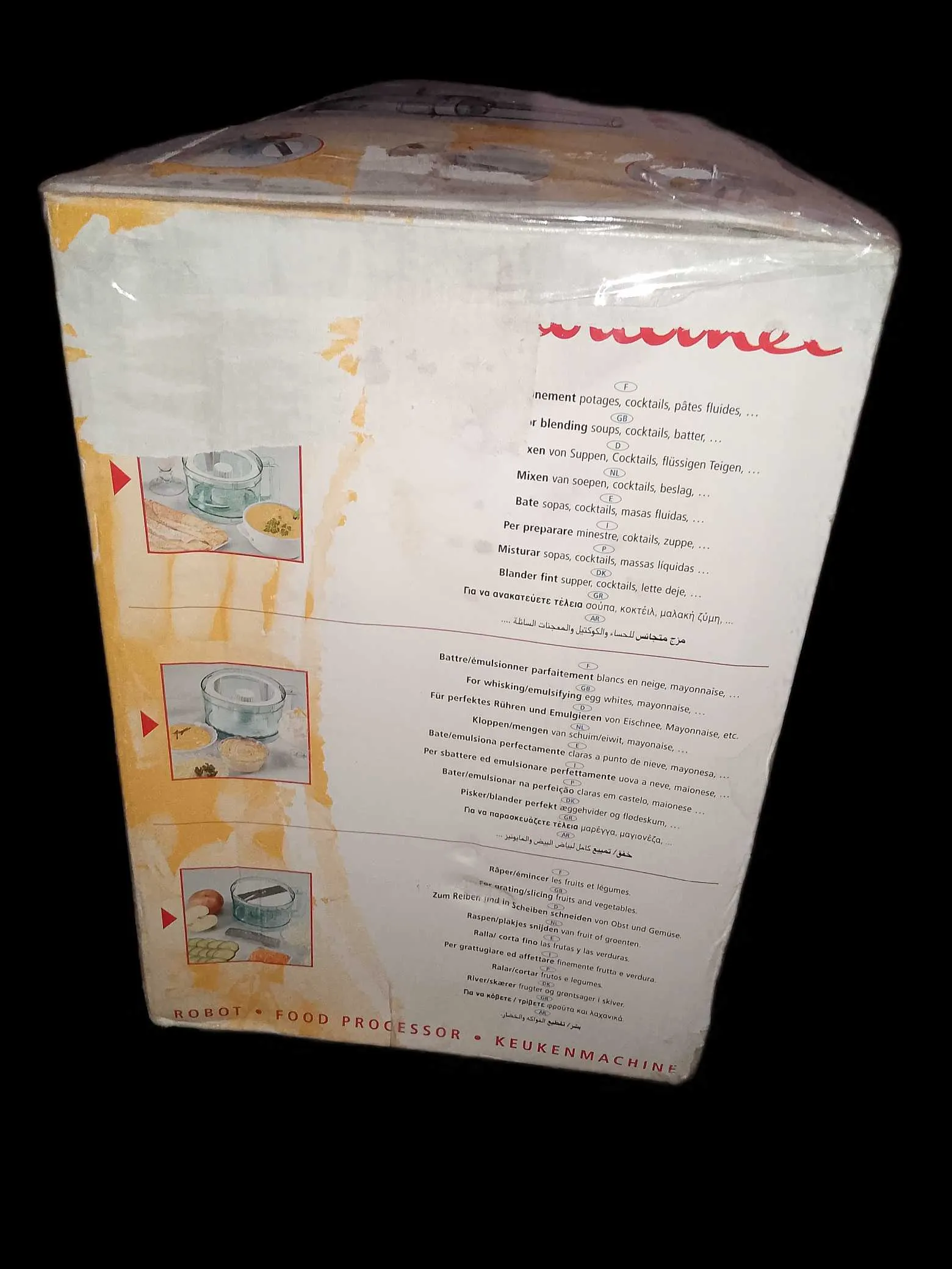 Robot cuisine multifonction moulinex masterchef neuve dans emballage