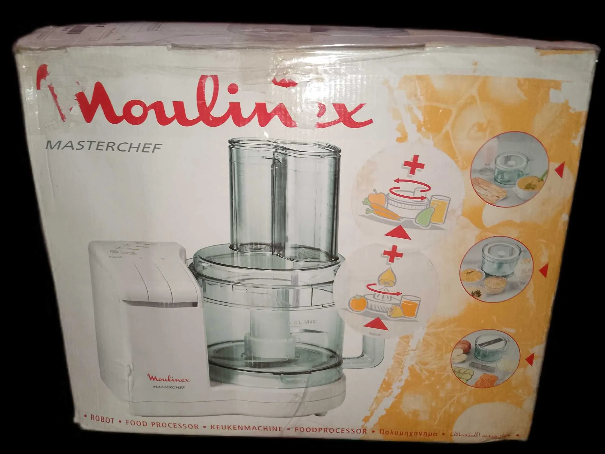 Robot cuisine multifonction moulinex masterchef neuve dans emballage